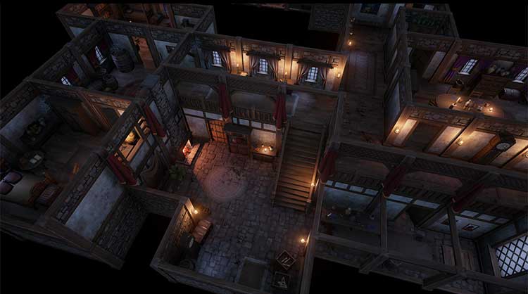 900G虚幻4场景素材包三维游戏CG环境渲染UnrealEngine搭建模型-资源包